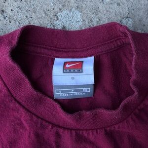 Nike Burgundy Team Shirt